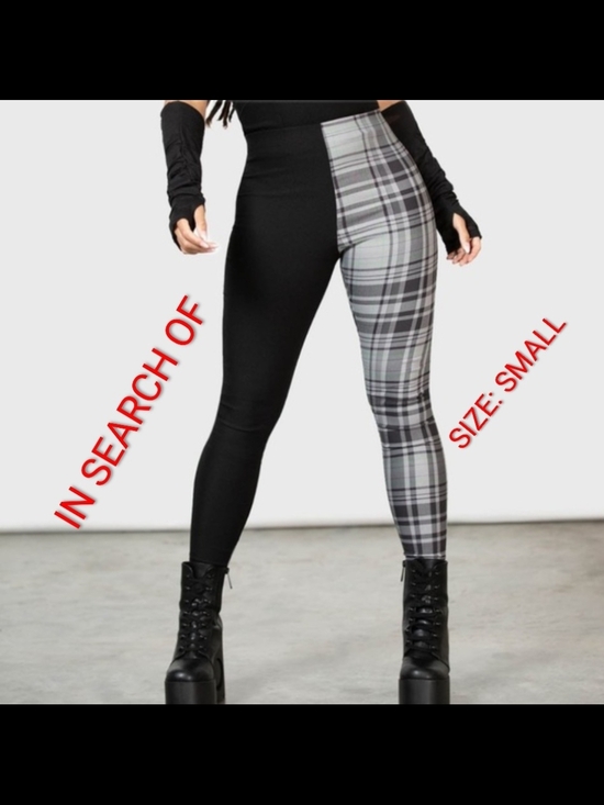 Killstar Heartbreaker Split Leg Leggings Small